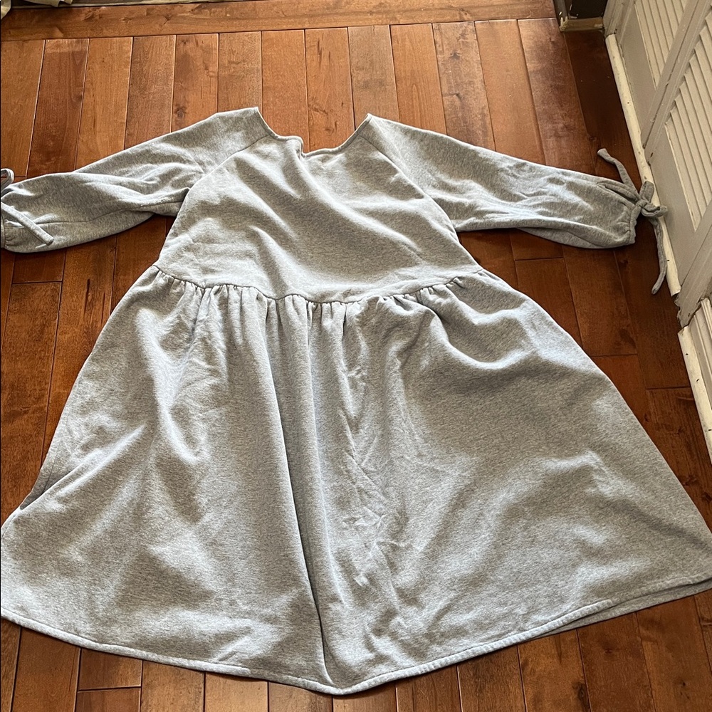 Eliza Faulkner cozy gray dress - Picture 6 of 8